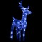 Reindeers & Sleigh Christmas Decoration 110.2"x11"x21.7" Acrylic
